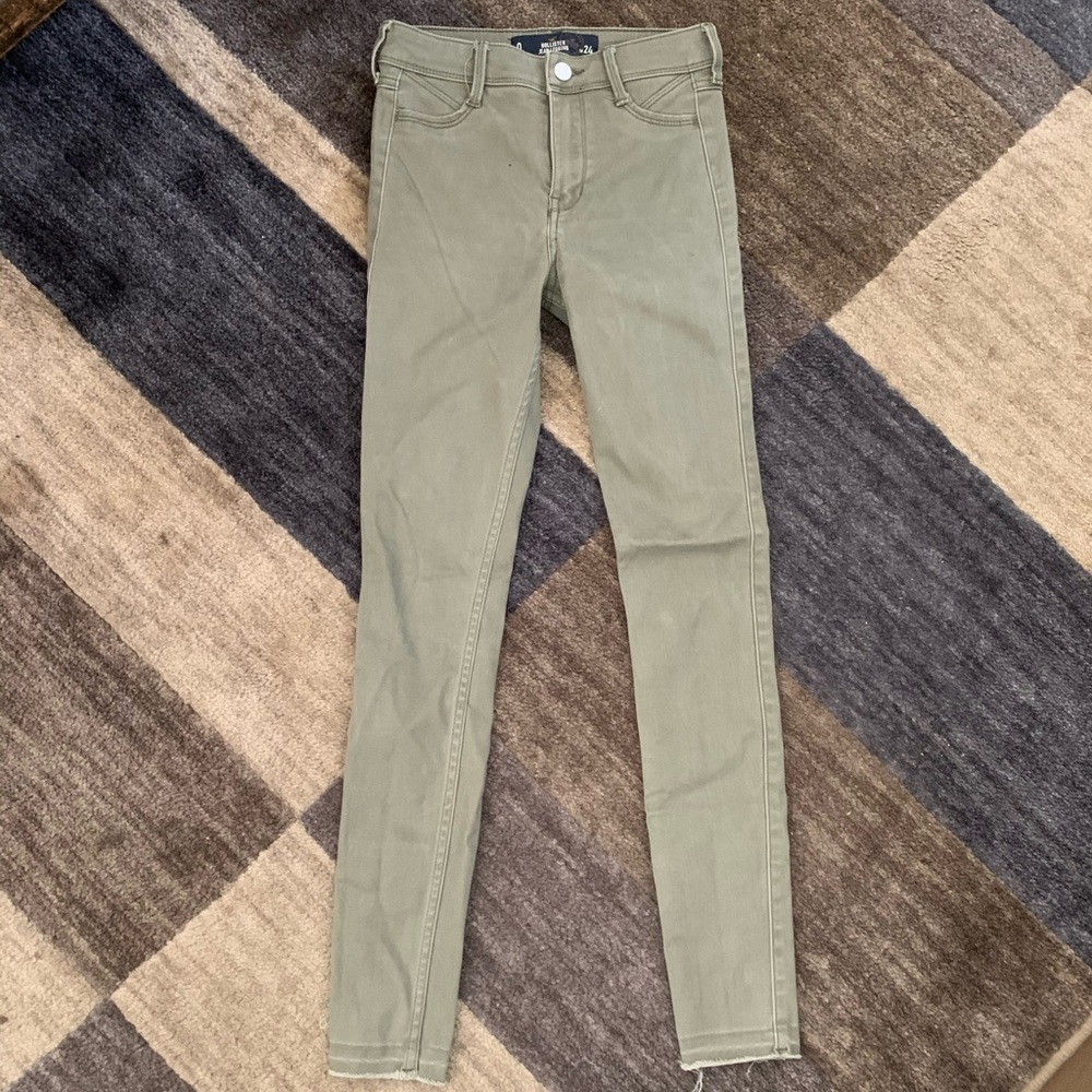 HOLLISTER Jean leggings high rise